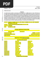 Patent Analysed