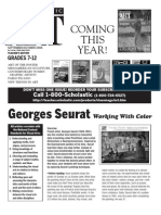 Coming This Year!: Georges Seurat