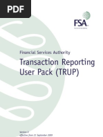 Transaction Reporting User Pack