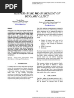 Temperature Measurement of Dynamic Object