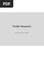 Thriller Research