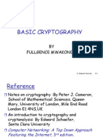 Basic Cryptography Presentation