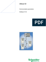 Atv61 Communication Parameters User Manual