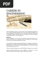 Career in Engineering