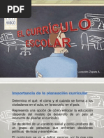 El Currículo Escolar