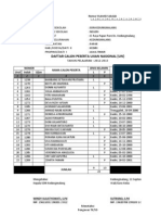 Daftar Calon Peserta Ujian Nasional (Un)