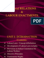 Industrial Relations and Labour Enactments