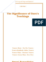 The Significance of Gurus Teachings - Swami Ramsukh Das Ji