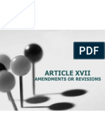 Article Xviiamendments or Revisions