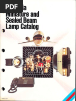 Sylvania Miniature and Sealed Beam Lamp Catalog 1983