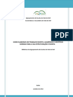 Guia para Elaborar Um Trabalho Cientifico