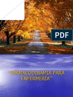 Farmacodinamia para Enfermería