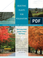 Plants For Pollinators: Southeastern Mixed Forest Province - A Regional Guide For Farmers, Land Managers, and Gardeners