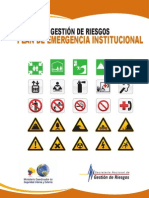 Plan de Emergencia Institucional SNGR