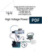 Photograph High Voltage Power Supply Shown With Optional 24 VAC Transformer