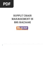 Supply Chain Management in Big Bazaar