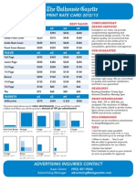 DalGaz PrintRate2012-13 OCT