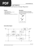 MC78MXX/LM78MXX: 3-Terminal 0.5A Positive Voltage Regulator