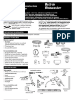 GE Built-In Dishwasher Guide