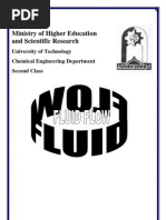 Fluid Flow Lectures DR Salah