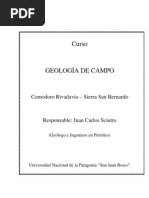 Curso Geologia de Campo C - Rivadav - Sra - San - Bernardo