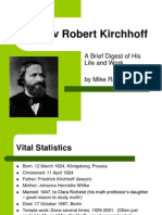 Gustav Robert Kirchhoff: A Brief Digest of His Life and Work by Mike Rasmussen