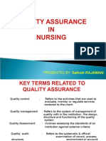 Quality Assurance in Nursing