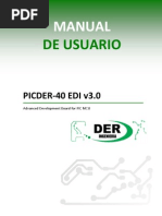 Manual Picder-40 Edi v3.0