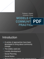 Models of Community Practice