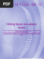 Hiding Faces Masks