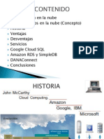 Bases de Datos en La Nube