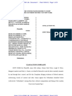 Original Complaint in Annie Bell Adams, Et Al. vs. Bank of America, Et Al, 12 Civ. 7461