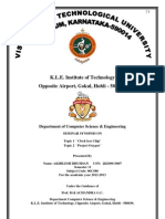 Seminar Report Format Vtu 8th Sem