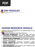 Erp Modules HR