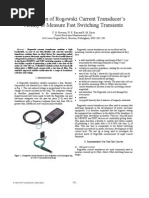 Verificationof Rogowski Current Transducers Abilityto Measure Fast Switching Transients