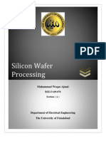 Silicon Wafer Processing