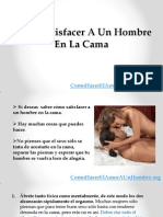 Como Satisfacer A Un Hombre en La Cama