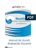 Manual de Evaluacion Docente Sistema Nautilus