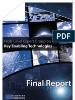 High-Level Expert Group On Key Enabling Technologies - Final Report