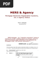 MERS Agency (Or Lack Thereof)