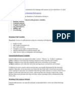 Comprehensive Step by Step Calculations For Retaining Wall Analysis Are Provided Below