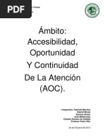 Gestion de Calidad: AOC