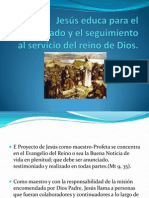 Jesús Educa para El Discipulado y El Seguimiento