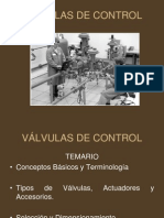 Presentación Válvulas de Control