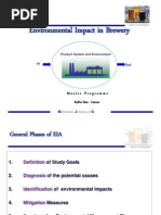 Environmental Impact in Brewery: Master Programme Kaho Sint - Lieven