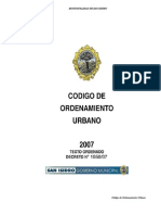 Codigo de Ordenamiento Urbano San Isidro