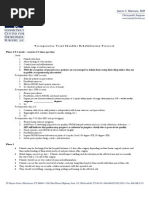 Total Shoulder Rehab Protocol