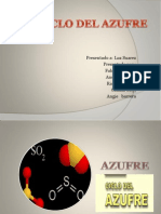 Ciclo Del Azufre