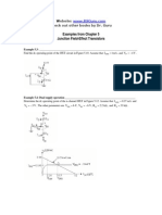 Examples From Chapter 5 Junction Field-Effect Transistors: Website: Check Out Other Books by Dr. Guru