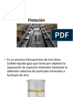 Flotación y Ciclones